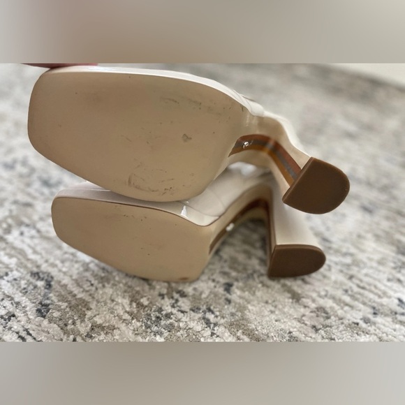 Sam Edelman Jildie Mary Jane Slingback Chunky Heels 9.5 Square Toe Y2K - Picture 7 of 12